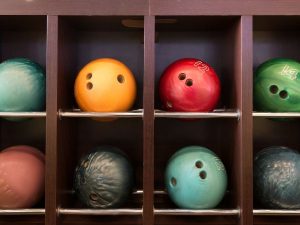 bowling ball weight block