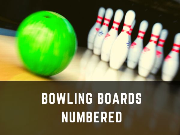 bowling boards numbered