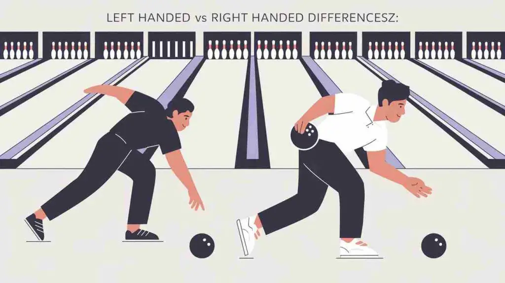 left handed vs right handed bowler