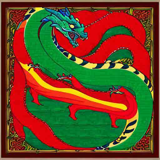 dragon bowling pattern
