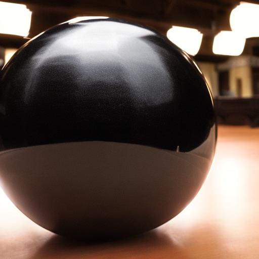 Pitch Black Bowling Ball: Strike with Style & Precision!