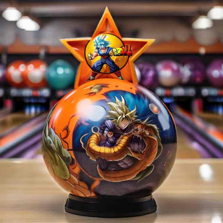 4 star dragon ball bowling ball