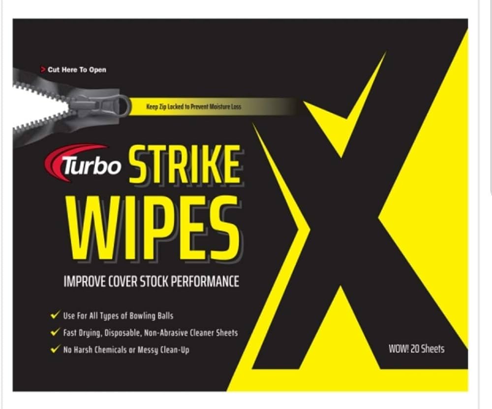 Bowling Ball Cleaning Wipes: Strike Out Dirt!